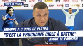 Irlande - France : "Platini légende absolue et prochaine cible à battre" avoue Mbappé