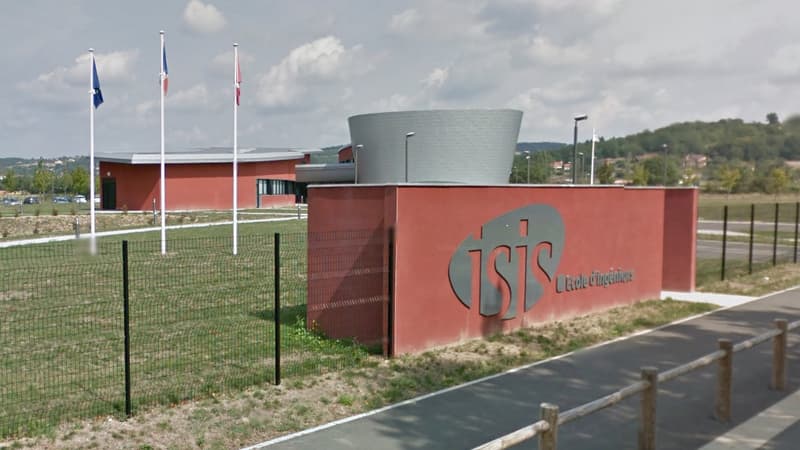 L'entrée de l'école d'ingénieurs ISIS à Castres.