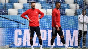 Hugo Lloris et Alphonse Areola.