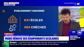 La mairie de Paris rénove ses équipements scolaires
