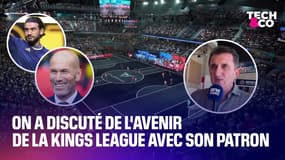 Zidane, streamers, audience…  Le patron de la Kings League répond à nos questions⚽🏆