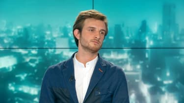 Andréa Kotarac, élu d'Auvergne-Rhône-Alpes, sur le plateau de BFMTV le mardi 14 mai 2019 - image d'illustration