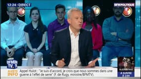 De Rugy sur Ruffin: "Il me fait penser à un fasciste (...) Il transpire la haine de l'autre"