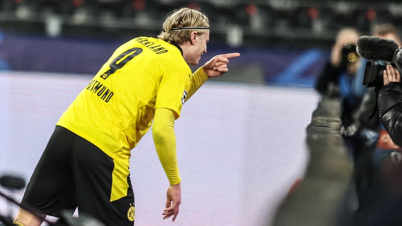 Dortmund: Les stats hallucinantes d’Haaland en Ligue des champions