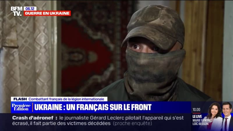 Guerre en Ukraine: un Français de 31 ans s'est engagé depuis plus d'un an sur le front dans le Donbass