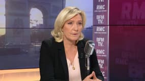 Marine Le Pen sur RMC: "Les 500 parrainages? Je rame, comme tout le monde"