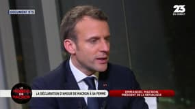 Le monde de Macron : La déclaration d'amour d'Emmanuel Macron à sa femme - 29/01