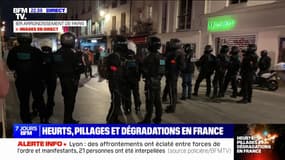Violences à Paris: la Brav-M déployée dans le secteur des Halles