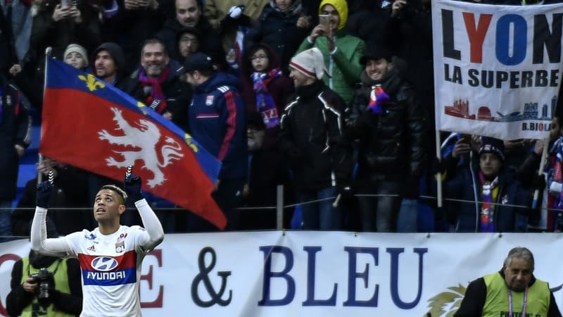 Les supporters lyonnais