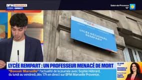 Marseille: un professeur du lycée Rempart et son fils menacés de mort sur Snapchat