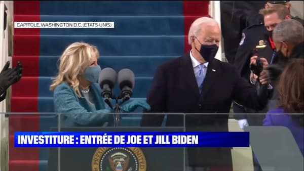 Joe Biden, son épouse, et Barack Obama Joe Biden, son épouse, et Barack Obama