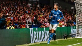 Cristiano Ronaldo devant le public du Wanda Metropolitano en 2019