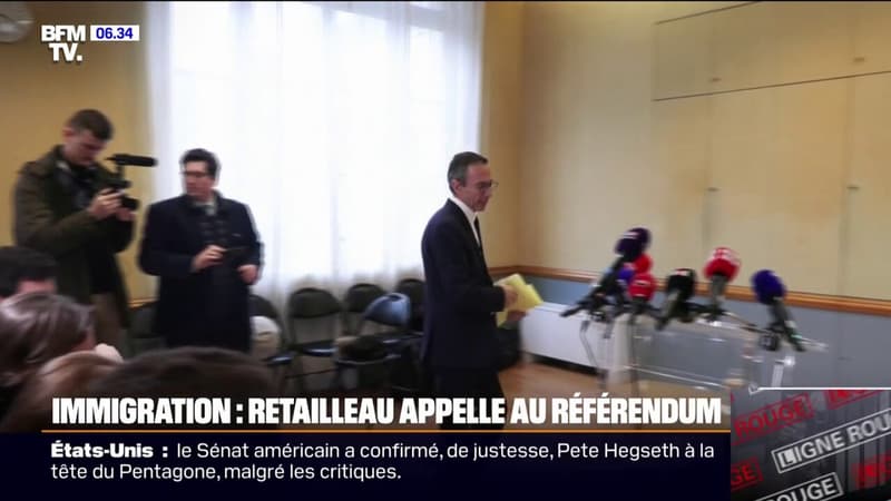 Référendum sur l'immigration: la proposition de Bruno Retailleau hors du cadre de la constitution ?