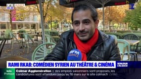 Alsace: Rami Rkab, un comédien syrien au théâtre et au cinéma