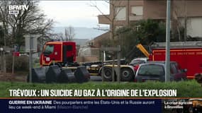 Explosion à Trévoux dans l'Ain: la femme retrouvée morte s'est suicidée en ouvrant le gaz à son domicile 