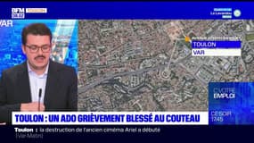 Toulon: un adolescent de 16 ans grièvement blessé à coup de couteau