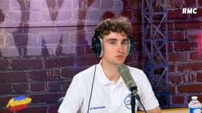 Le coureur Paul Seixas dans le Super Moscato Show le 13 octobre 2025