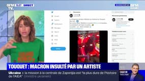 Touquet : Macron insulté par un artiste - 29/08