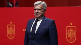 Le dirigeant espagnol de football Pedro Rocha, à Madrid le 18 septembre 2023
