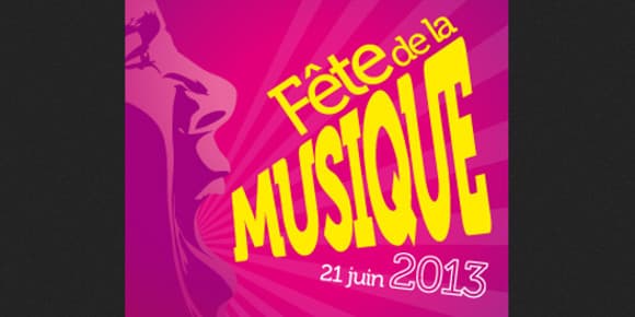 Affiche de l'édition 2013 de la fête de la musique