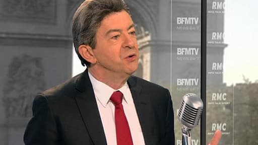 Jean-Luc Mélenchon, ce lundi sur RMC et BFMTV