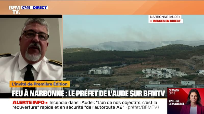 Feu à Narbonne: la réouverture en 