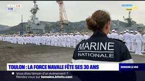 Toulon: la Force navale fête ses 30 ans