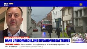 Crue dans le Pas-de-Calais: le maire de Saint-Omer, comprend "l'exaspération et la colère" des administrés