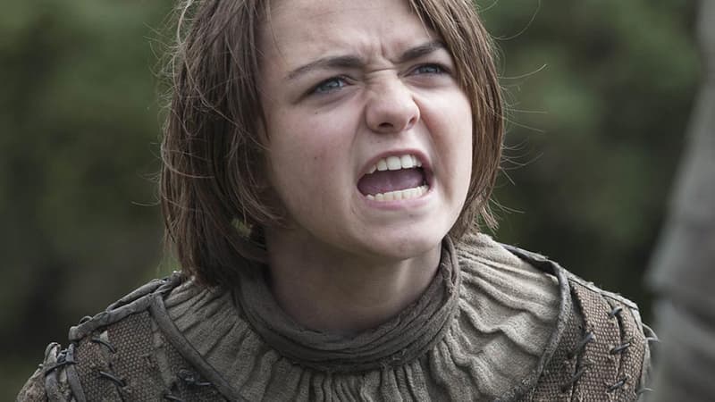 Maisie Williams incarne Arya Stark dans la série "Game of Thrones"