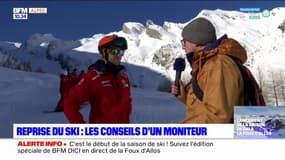 Alpes du Sud: les conseils du moniteur Maël Olivier pour la reprise de la saison au Val d'Allos
