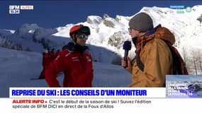 Alpes du Sud: les conseils du moniteur Maël Olivier pour la reprise de la saison au Val d'Allos