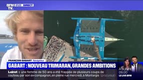 Avec son trimaran flambant neuf tout juste mis à l'eau, le navigateur François Gabart ambitionne de battre des records 