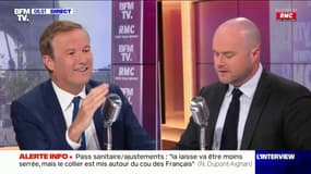 Echange très tendu entre Nicolas Dupont-Aignan et Philippe Corbé en direct sur RMC