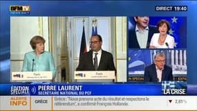 Édition spéciale Grèce (4/4): "Ce qui se joue, c'est l'avenir de l'Europe", a déclaré Pierre Laurent - 06/07