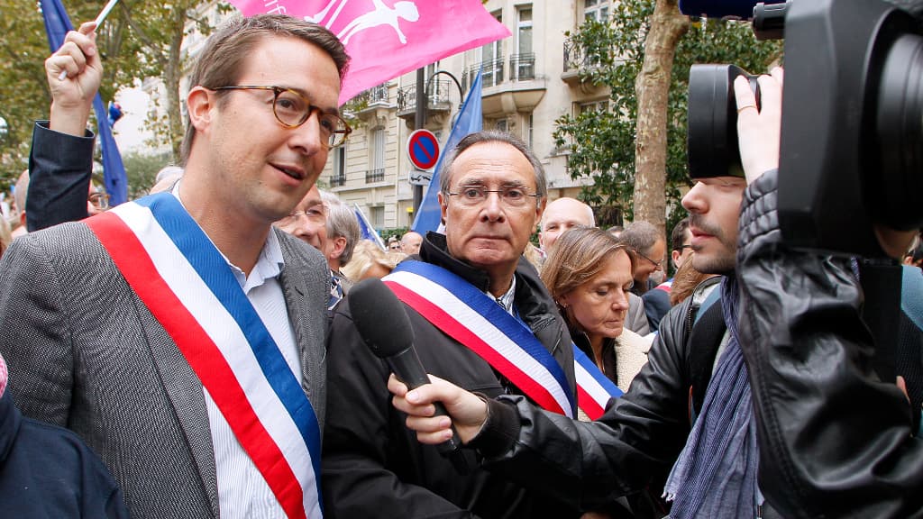 Guillaume Peltier a manifesté dimanche. Guillaume Peltier a manifesté dimanche.