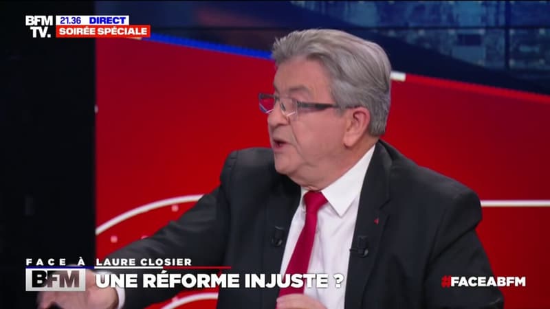 Jean-Luc Mélenchon sur la pénibilité: "Je suis pour que la négociation ait lieu par branche"