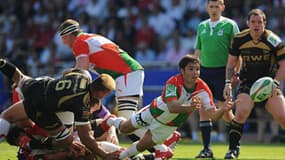 Le demi de mêlée du BO aura inscrit la totalité des points du succès des Basques en demi-finale contre le Munster (18-7).