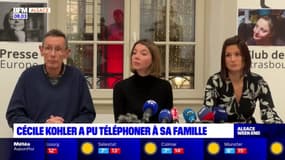 Alsace: Cécile Kohler a pu téléphoner à sa famille