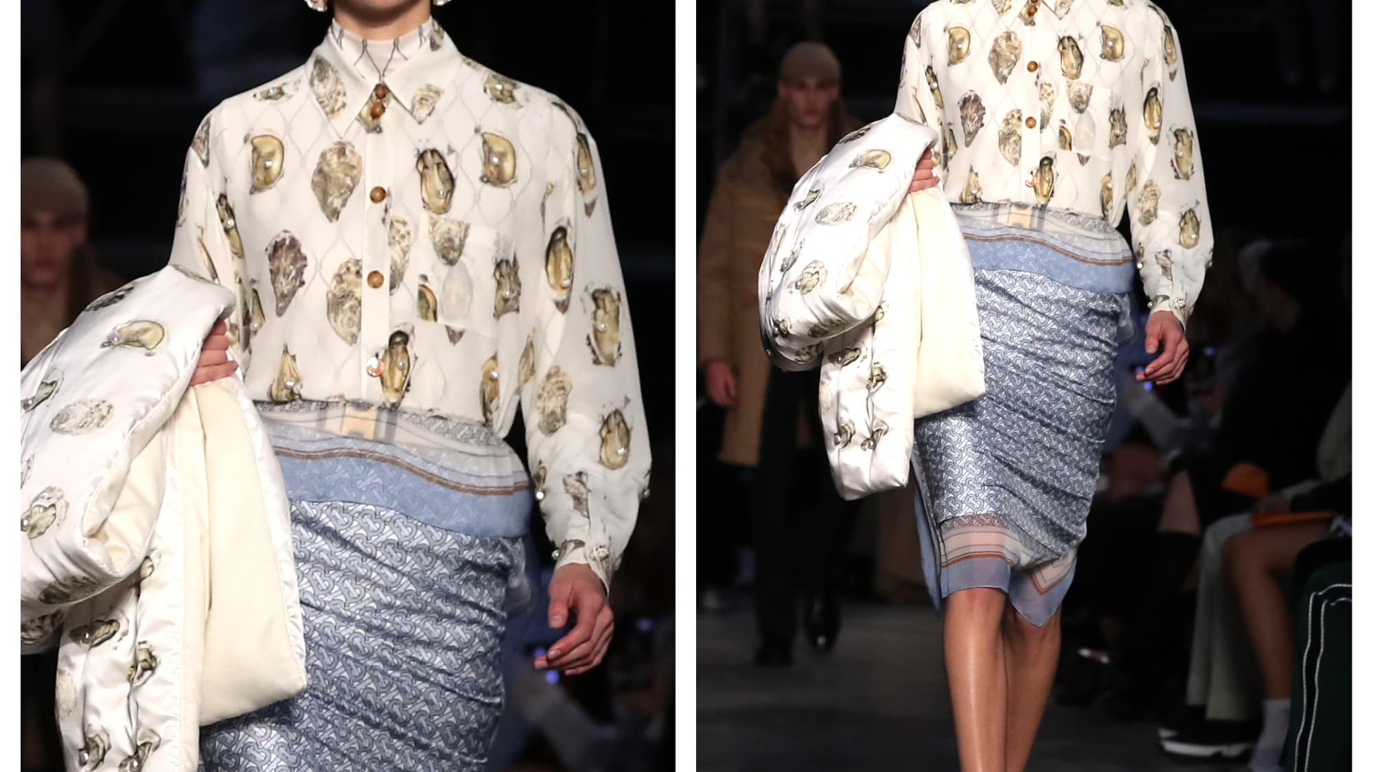 Le défilé Burberry Le défilé Burberry