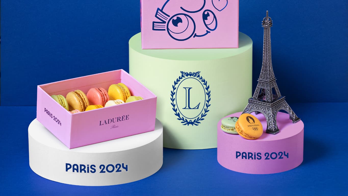 Ladurée Jeux Olympiques et Paralympiques Paris 2024 Ladurée Jeux Olympiques et Paralympiques Paris 2024