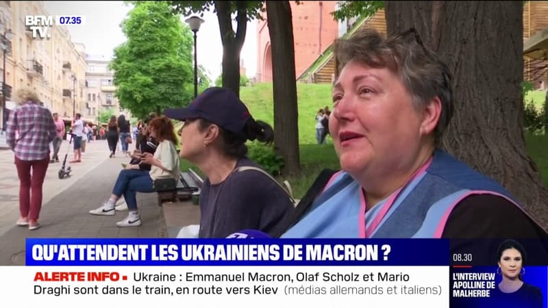 Qu'attendent les Ukrainiens de la visite d'Emmanuel Macron à Kiev?