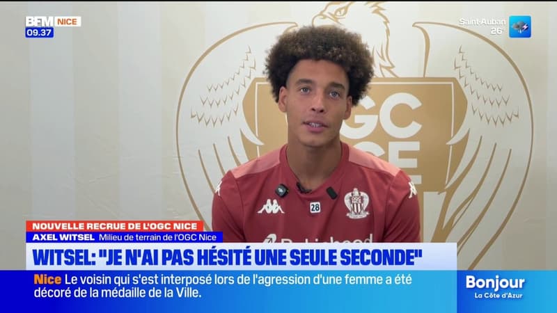 "Je n'ai pas hésité une seule seconde" :  à 37 ans, Axel Witsel rejoint les Aiglons avec ambition