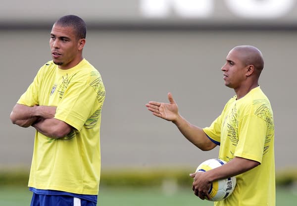 Ronaldo et Roberto Carlos