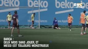 Barça : Deux mois sans jouer, et Messi est toujours monstrueux