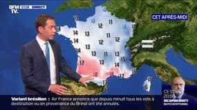 La météo pour ce mercredi 14 avril 2021