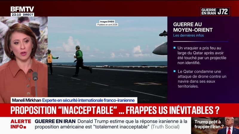 Iran: "Je pense que Donald Trump ne va pas enclencher une action tout de suite", analyse Maneli Mirkhan, experte en sécurité internationale franco-iranienne