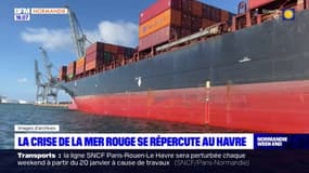 Seine-Maritime: la crise de la mer Rouge se répercute sur le port du Havre