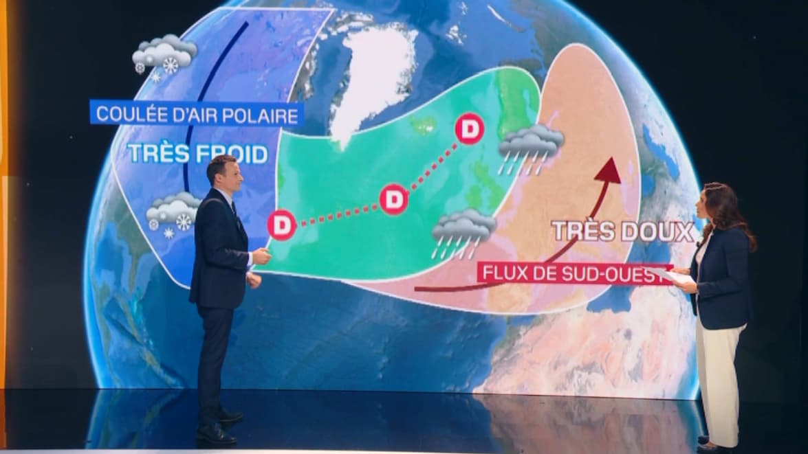 Météo: comment le grand froid américain et la douceur européenne sont liés? Météo: comment le grand froid américain et la douceur européenne sont liés?