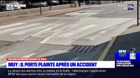 Le Muy: un homme porte plainte après un accident sur un ralentisseur