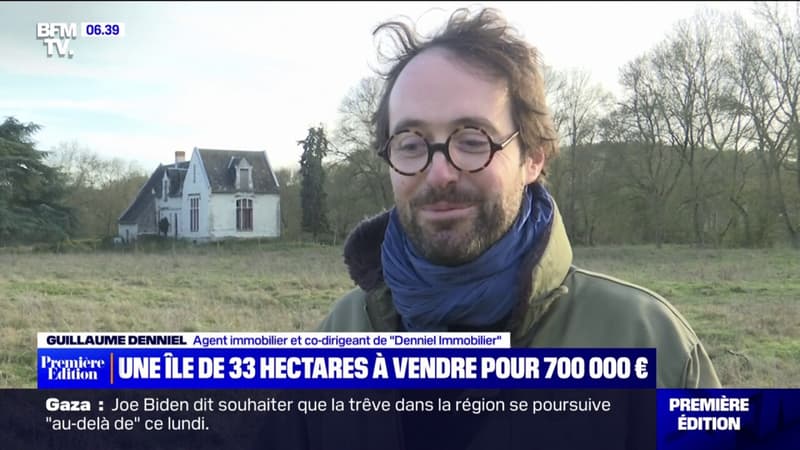 Une île privée de 33 hectares située au milieu de la Loire mise en vente près de Saumur